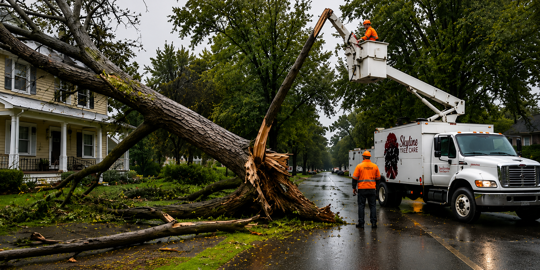 Emergency tree removal in Buffalo NY