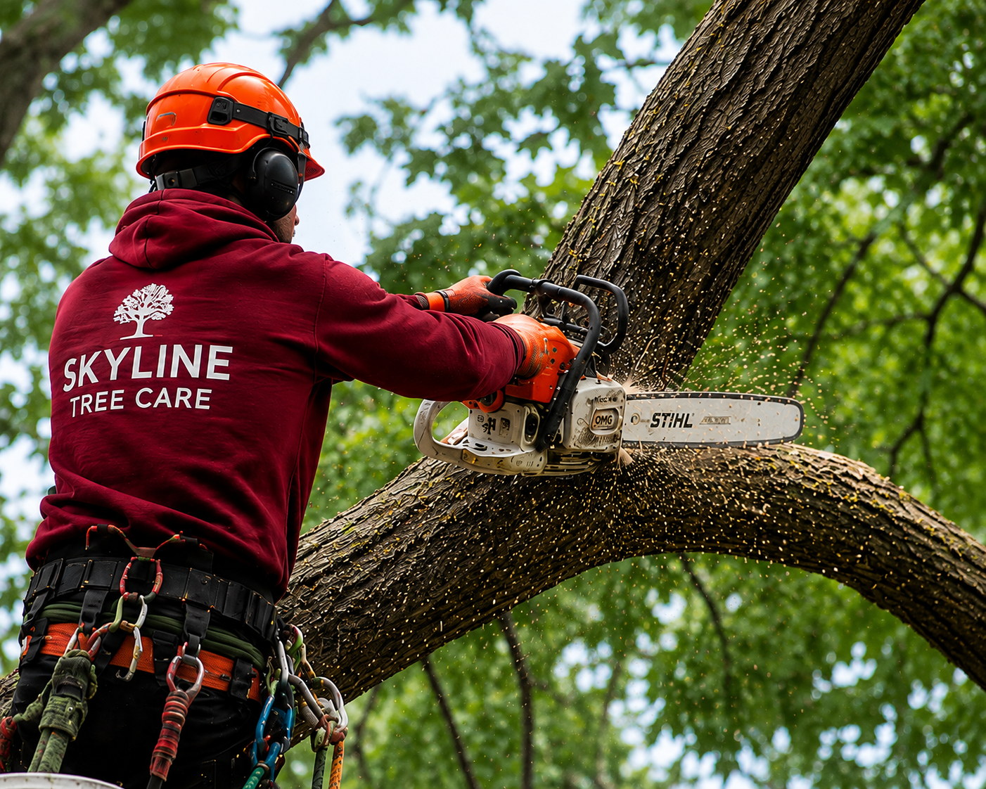 Skyline Tree Care professional tree service in Buffalo NY